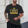 I Rule Math Ruler Mathematics Pun Math Teacher Men Women Girls Kids Unisex T-Shirt, novelty gifts, funny gifts
