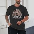 School Psych Teacher School Psychologist Leopard Rainbow Unisex T-Shirt, novelty gifts, funny gifts School Psych Teacher School Psychologist Leopard Rainbow Unisex T-Shirt, novelty gifts, funny gifts