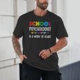 School Psychologist Is a Work Of Heart Teacher LSSP Doctor Unisex T-Shirt, novelty gifts, funny gifts School Psychologist Is a Work Of Heart Teacher LSSP Doctor Unisex T-Shirt, novelty gifts, funny gifts