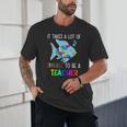 It Takes A Lot Of Sparkle To Be A Teacher Rainbow Fish For Men Women Unisex T-Shirt, novelty gifts, funny gifts It Takes A Lot Of Sparkle To Be A Teacher Rainbow Fish For Men Women Unisex T-Shirt, novelty gifts, funny gifts