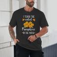 I Teach The Cutest Pumpkins In The Patch Halloween Teacher Unisex T-Shirt, novelty gifts, funny gifts