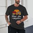 Teach Love Inspire Autumn Fall Plaid Leopard Pumpkin Teacher For Men Women Kids Unisex T-Shirt, novelty gifts, funny gifts