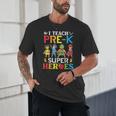 I Teach Pre-K Superheroes Students Teacher Back To School Unisex T-Shirt, novelty gifts, funny gifts I Teach Pre-K Superheroes Students Teacher Back To School Unisex T-Shirt, novelty gifts, funny gifts