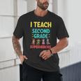 I Teach Second Grade Superheroes Teacher Superhero Unisex T-Shirt, novelty gifts, funny gifts