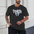 Teach Teacher Coquette Bow Pencil Back To School First Day Unisex T-Shirt, novelty gifts, funny gifts Teach Teacher Coquette Bow Pencil Back To School First Day Unisex T-Shirt, novelty gifts, funny gifts