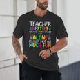 Teacher Besties Because Going Crazy Alone Is Not Fun Unisex T-Shirt, novelty gifts, funny gifts Teacher Besties Because Going Crazy Alone Is Not Fun Unisex T-Shirt, novelty gifts, funny gifts