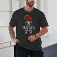 Teacher Gnome Xmas Family Matching Plaid Christmas Gnomes Unisex T-Shirt, novelty gifts, funny gifts Teacher Gnome Xmas Family Matching Plaid Christmas Gnomes Unisex T-Shirt, novelty gifts, funny gifts