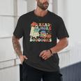Teacher Halloween Cute Booooks Ghost Read More Books Unisex T-Shirt, novelty gifts, funny gifts