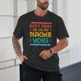 Teacher Voice Teacherlife Primary School Teacher Unisex T-Shirt, novelty gifts, funny gifts Teacher Voice Teacherlife Primary School Teacher Unisex T-Shirt, novelty gifts, funny gifts