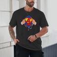 Teachers Are Superheroes 4th Grade Super Teacher Staff Men Women Unisex T-Shirt, novelty gifts, funny gifts