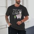 Teachers Testing Day Test Day No Prob Llama Teacher Unisex T-Shirt, novelty gifts, funny gifts Teachers Testing Day Test Day No Prob Llama Teacher Unisex T-Shirt, novelty gifts, funny gifts