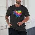 Teaching Is a Work Of Heart Tie Dye Hippie For Teacher For Men Women Girls Kids Unisex T-Shirt, novelty gifts, funny gifts