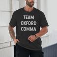 Team Oxford Comma English Majors And Teachers For Men Women Girls Kids Unisex T-Shirt, novelty gifts, funny gifts