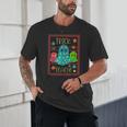 Trick Or Teach Neon Ghost Flower Teacher Spooky Halloween Unisex T-Shirt, novelty gifts, funny gifts Trick Or Teach Neon Ghost Flower Teacher Spooky Halloween Unisex T-Shirt, novelty gifts, funny gifts