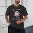 Trick Or Treat Point Your Feet Halloween Ghost Dance Teacher Unisex T-Shirt, novelty gifts, funny gifts
