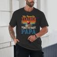Vintage Retro My Favorite Teacher Calls Me Papa Father's Day Unisex T-Shirt, novelty gifts, funny gifts