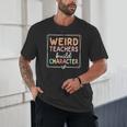 Weird Teachers Build Character Leopard Retro Teacher Unisex T-Shirt, novelty gifts, funny gifts Weird Teachers Build Character Leopard Retro Teacher Unisex T-Shirt, novelty gifts, funny gifts