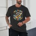 Weird Teachers Build Character Raccoon Colourful Floral Unisex T-Shirt, novelty gifts, funny gifts Weird Teachers Build Character Raccoon Colourful Floral Unisex T-Shirt, novelty gifts, funny gifts