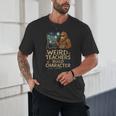 Weird Teachers Build Character Van Bigfoot Art Unisex T-Shirt, novelty gifts, funny gifts