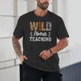 Wild About Teaching Teacher Lover Animals Leopard Zebra Unisex T-Shirt, novelty gifts, funny gifts Wild About Teaching Teacher Lover Animals Leopard Zebra Unisex T-Shirt, novelty gifts, funny gifts