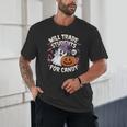 Will Trade Students For Candy Halloween Teacher Unisex T-Shirt, novelty gifts, funny gifts Will Trade Students For Candy Halloween Teacher Unisex T-Shirt, novelty gifts, funny gifts