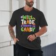 Will Trade Students For Candy Teacher Cute Halloween Costume Unisex T-Shirt, novelty gifts, funny gifts