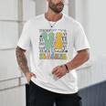 Braille Teacher Of The Visually Impaired Groovy VI Teacher Unisex T-Shirt, novelty gifts, funny gifts