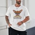 Chihuahua 100 Days Of School Rainbow Glasses Teacher Unisex T-Shirt, novelty gifts, funny gifts
