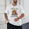 Fall In Love With Reading Book Autumn Teachers Pumpkins Unisex T-Shirt, novelty gifts, funny gifts Fall In Love With Reading Book Autumn Teachers Pumpkins Unisex T-Shirt, novelty gifts, funny gifts