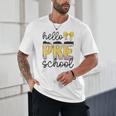 Hello Pre-K Preschool Back To School First Day Teacher Kids Unisex T-Shirt, novelty gifts, funny gifts Hello Pre-K Preschool Back To School First Day Teacher Kids Unisex T-Shirt, novelty gifts, funny gifts