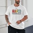Rock Abcd Back To School Abcd Preschool Teacher Appreciation Unisex T-Shirt, novelty gifts, funny gifts Rock Abcd Back To School Abcd Preschool Teacher Appreciation Unisex T-Shirt, novelty gifts, funny gifts