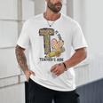 T Is For Teacher’s Aide Back To First Day Of School Leopard Men Women Girls Kids Unisex T-Shirt, novelty gifts, funny gifts T Is For Teacher’s Aide Back To First Day Of School Leopard Men Women Girls Kids Unisex T-Shirt, novelty gifts, funny gifts