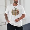 Teachers Students Fall Book Pumpkin Fall Librarians Bookworm Unisex T-Shirt, novelty gifts, funny gifts
