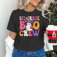 1st Grade Boo Crew Halloween First Grade Halloween Teacher Unisex T-Shirt, First Grade Teacher Shirts, gift for family, gift for coworker