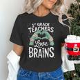 1st Grade Teachers Love Brains Shirt Halloween Teacher Unisex T-Shirt, gift for family, gift for coworker 1st Grade Teachers Love Brains Shirt Halloween Teacher Unisex T-Shirt, gift for family, gift for coworker