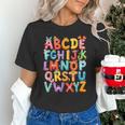 Alphabet A-Z ABC Kids Back To School Pre K Teachers Unisex T-Shirt, gift for family, gift for coworker Alphabet A-Z ABC Kids Back To School Pre K Teachers Unisex T-Shirt, gift for family, gift for coworker