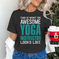This Is What An Awesome Yoga Instructor Yoga Teacher Unisex T-Shirt, gift for family, gift for coworker This Is What An Awesome Yoga Instructor Yoga Teacher Unisex T-Shirt, gift for family, gift for coworker