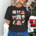 Back To School Coquette Teacher Women Girl Kindergarten PreK Unisex T-Shirt, gift for family, gift for coworker Back To School Coquette Teacher Women Girl Kindergarten PreK Unisex T-Shirt, gift for family, gift for coworker