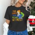 Beauty Teacher Take Chances Make Mistakes Get Messy Unisex T-Shirt, gift for family, gift for coworker Beauty Teacher Take Chances Make Mistakes Get Messy Unisex T-Shirt, gift for family, gift for coworker