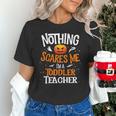 You Cannot Scare Me I'm An Toddler Teacher Halloween Men Women Kids Unisex T-Shirt, gift for family, gift for coworker You Cannot Scare Me I'm An Toddler Teacher Halloween Men Women Kids Unisex T-Shirt, gift for family, gift for coworker
