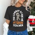 You Cannot Scare Me Im A Teacher 1st Grade Halloween Teacher Men Women Kids Unisex T-Shirt, gift for family, gift for coworker You Cannot Scare Me Im A Teacher 1st Grade Halloween Teacher Men Women Kids Unisex T-Shirt, gift for family, gift for coworker