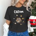 Catom Science Teacher Chemistry Lover Physics School Cat Unisex T-Shirt, Science Teacher Shirts, gift for family, gift for coworker Catom Science Teacher Chemistry Lover Physics School Cat Unisex T-Shirt, Science Teacher Shirts, gift for family, gift for coworker