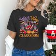 Way To Classroom Halloween Witch Three Cute Sloths Teacher Unisex T-Shirt, gift for family, gift for coworker Way To Classroom Halloween Witch Three Cute Sloths Teacher Unisex T-Shirt, gift for family, gift for coworker