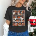 Cute Ghost Book Reading Books Lover Spooky Teacher Halloween Unisex T-Shirt, gift for family, gift for coworker