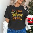 Disney Back To School I'm A Disney Teacher Crafty Logo Unisex T-Shirt, gift for family, gift for coworker