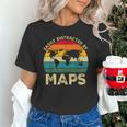Easily Distracted By Maps Geography Teacher Unisex T-Shirt, gift for family, gift for coworker