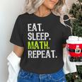 Eat Sleep Math Repeat Teacher Lover Unisex T-Shirt, gift for family, gift for coworker Eat Sleep Math Repeat Teacher Lover Unisex T-Shirt, gift for family, gift for coworker