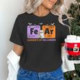 Elements Of Halloween Fear Periodically Chemistry Teacher Unisex T-Shirt, gift for family, gift for coworker