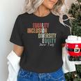 Equality Inclusion Diversity Equity Love Never Fails Teacher Unisex T-Shirt, gift for family, gift for coworker