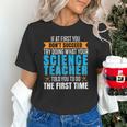 If At First You Don't Succeed Try Doing What Science Teacher Unisex T-Shirt, Science Teacher Shirts, gift for family, gift for coworker If At First You Don't Succeed Try Doing What Science Teacher Unisex T-Shirt, Science Teacher Shirts, gift for family, gift for coworker